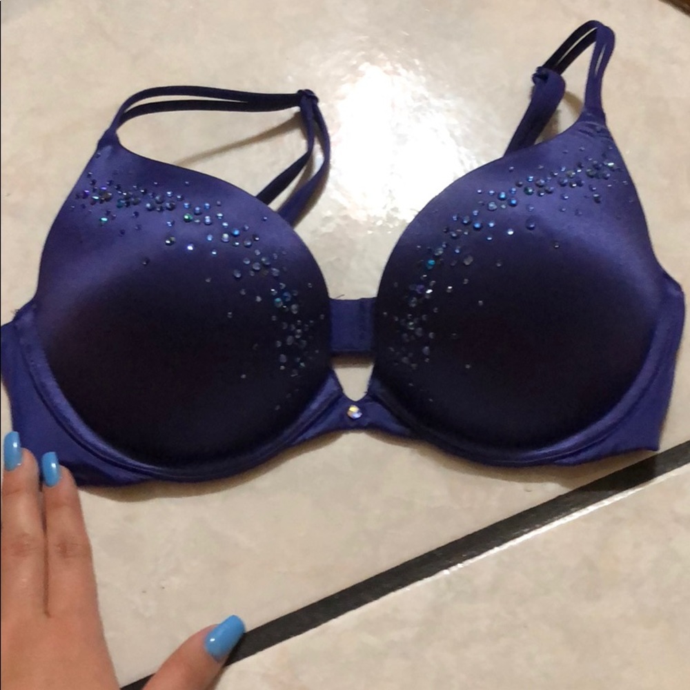 Violet Very Sexy rhinestone bra💜